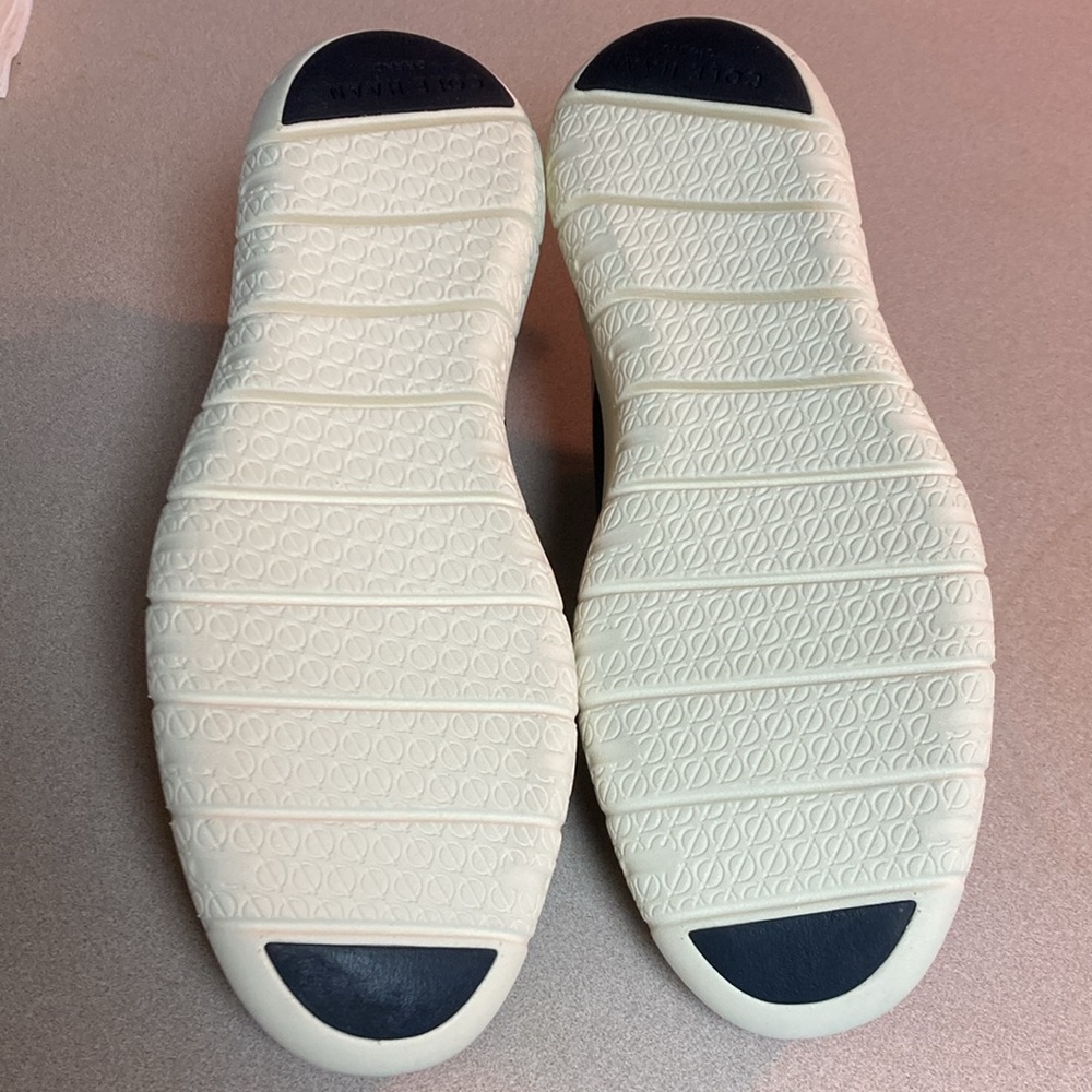NWOT Men’s Cole Hahn 11M Navy/Truffle/Ivory Sneakers—Generation Zero Grand TXT - Picture 8 of 9